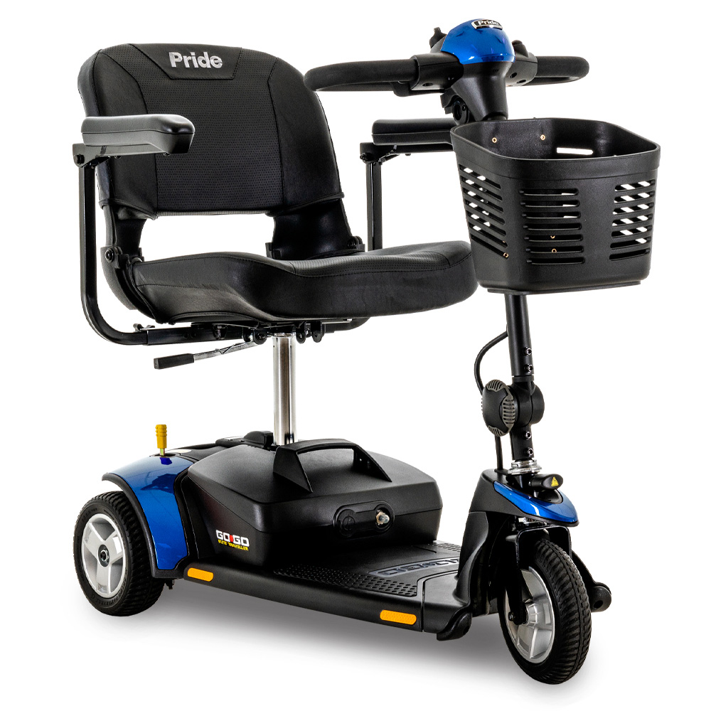 Go Go Elite Traveller 3-Wheel Trīsriteņu elektriskais skūters
